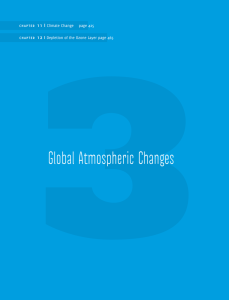 Global Atmospheric Changes