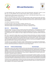 200-Level Biochemistry