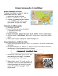 Causes of Civil War to Reconstruction