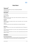 Tarceva (erlotinib hydrochloride) Data Sheet (DS)
