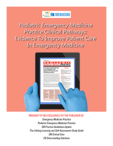 Pediatric Emergency Medicine Practice Clinical