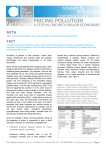 Page 1 1. Pollution pricing already exists in many countries and it is