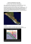 Plate tectonics in the Andes