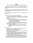 1 Palliative Care Subcutaneous Medication Administration Policy