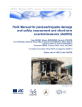 Field Manual for post-earthquake damage and safety assessment