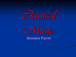 Sonata form