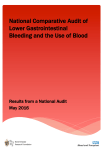 Audit of Lower Gastrointestinal Bleeding and the Use of Blood