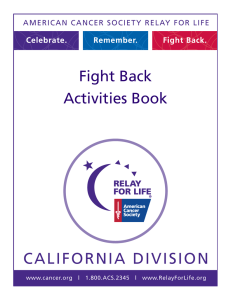 Fight Back Activities Book