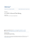 CS 790-02: Advanced Data Mining - CORE Scholar
