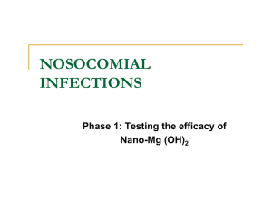 nosocomial infections - Aqua