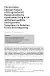 The Variable Clinical Picture of Drug