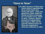 Gone to Texas - Mr. Longacre`s US History Website