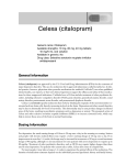 Celexa (citalopram)