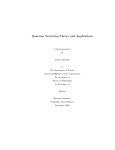 Quantum Scattering Theory and Applications