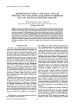 ADSORPTION OF Cr(NH3)6 3+ AND Cr(en)3 3+ ON CLAY