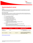 Nuclear Medicine: Gastrointestinal cancer