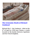 The Gruesome Death of Richard Lionheart