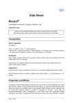Rivotril (clonazepam) Data Sheet (DS)