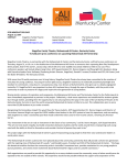FOR IMMEDIATE RELEASE August 12, 2014 CONTACT: StageOne