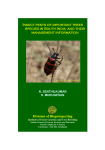 Insect pests of important trees species in South India and