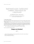 Electrodynamics: Alternating current, inductance