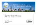Electrical Design Reviews - Building Commissioning Association
