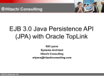 EJB 3.0 and Oracle TopLink