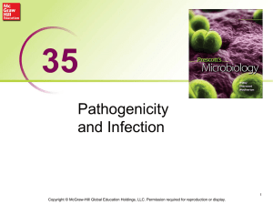 Pathogenicity and Infection