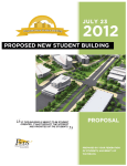 New Student Building – Proposal