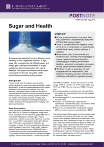 Sugar and Health