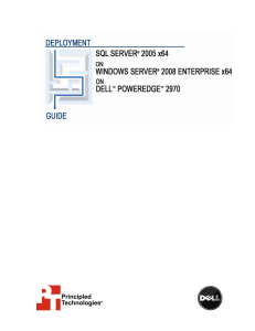 SQL Server 2005 on Windows Server 2008 Guide