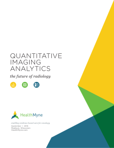 Quantitative Imaging Analytics