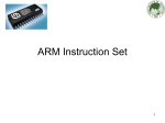 ARM Instruction Set