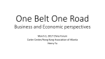 One Belt One Road Business and Economic perspectives