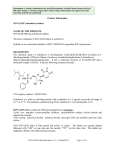 Product Information for sofosbuvir