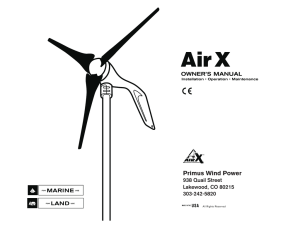 Air X Owner`s Manual