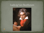 Ludwig Van Beethoven