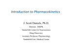 Introduction to Pharmacokinetics - Vanderbilt University Medical