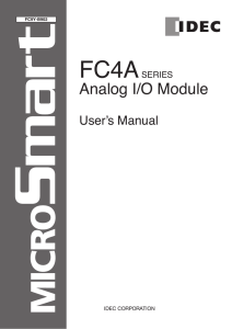 Analog I/O Module