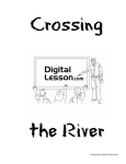 Printable Crossing the River