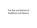 The Rise and Decline of Buddhism and Daoism