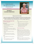 women`s cancer screenings - Karmanos Cancer Institute
