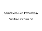 Animal Models in Immunology - Academic Resources at Missouri