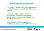 Reservoir Rock Properties