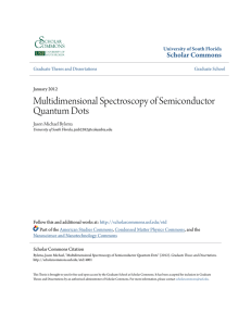 Multidimensional Spectroscopy of Semiconductor Quantum Dots