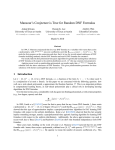 Mansour`s Conjecture is True for Random DNF Formulas