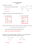 9.1.4 AA Triangle Similarity Homework 9