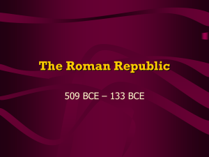 Classes in Roman Society
