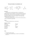 Microscale Synthesis of Acetylsalicylic Acid