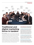 Traditional and digital marketing thrive in tandem